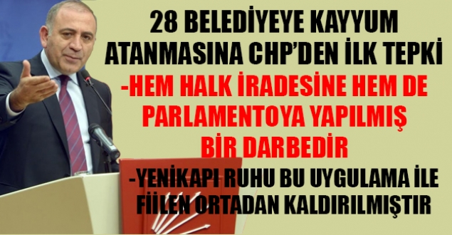 Gürsel Tekin: Hem millet iradesine hem de parlamentoya yapılmış bir darbedir