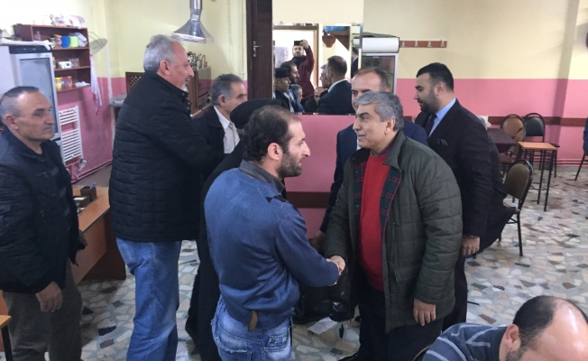 CHP İl Başkanı Canpolat yeni yıla halkın arasında girdi