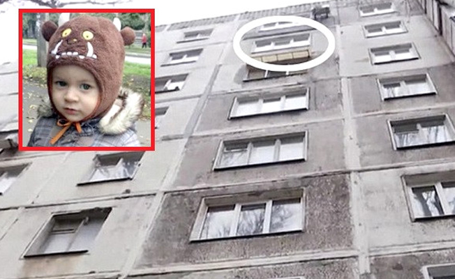 Sekizinci kattan kendini attı, 21 aylık çocuğun ölümüne sebep oldu
