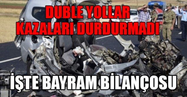 Tatilin ilk 2 gününde 24 kişi öldü