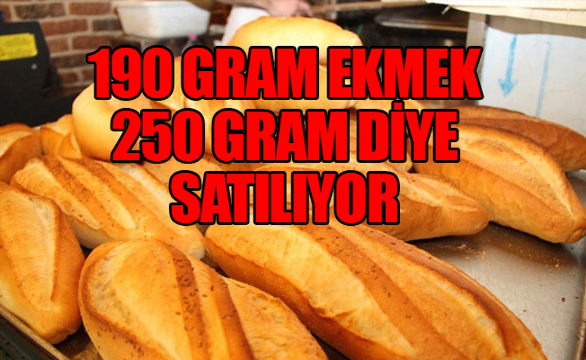 Ekmekte büyük hile...