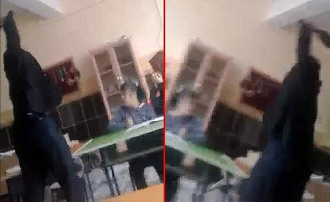 Burdur'da skandal görüntü: Vicdansız öğretmenden 10 yaşındaki engelli öğrenciye dayak!