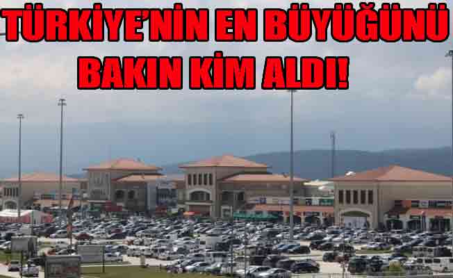 Türkiye'nin en büyüğünü onlar aldı...