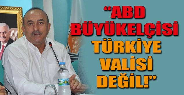 Bakan Çavuşoğlu'ndan ABD'ye sert sözler