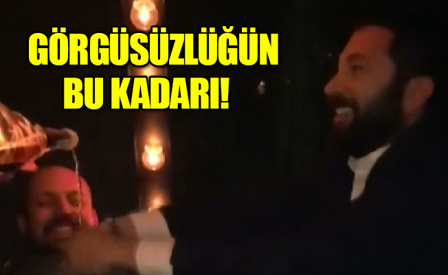 Asgari ücret tartışılırken, o ellerini viskiyle yıkadı!