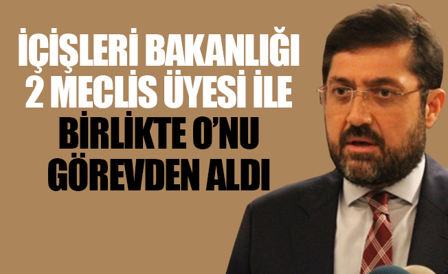 Beşiktaş Belediye Başkanı görevden alındı