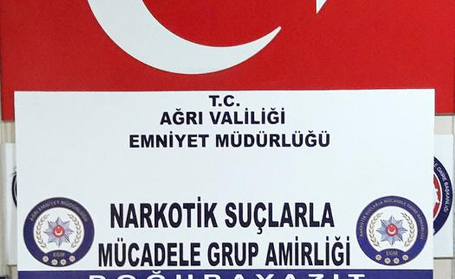 Ağrı’da 36 buçuk kilo eroin ele geçirildi
