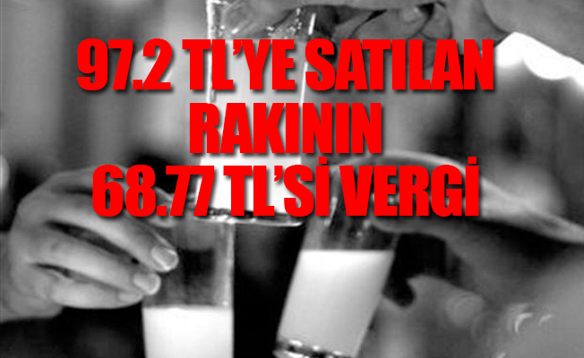 Alkol fiyatlarında çok vergi gerçeği