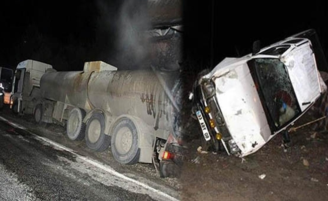 Vanası bozulan tanker dehşet saçtı
