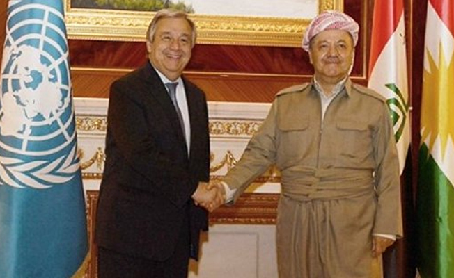 BM Genel Sekreteri Guterres'ten Barzani'ye mektup