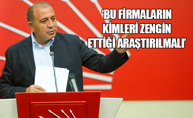 CHP'li Tekin: FETÖ şirketlerine el konulurken defterlerine de el konuldu!