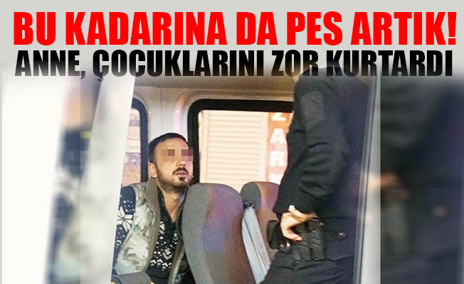 Servis şoförü direksiyon başında uyuşturucu krizi geçirdi
