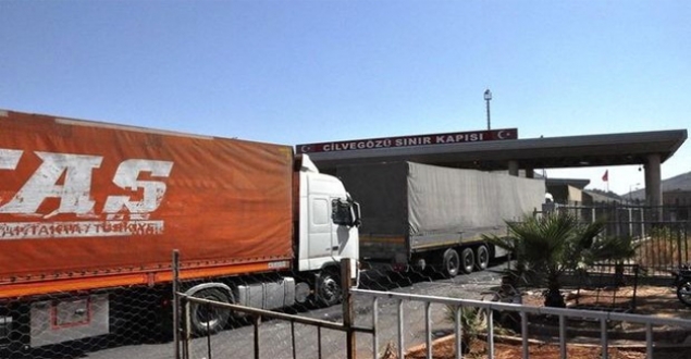 Yardım TIR'ları Cilvegözü'nden geçti