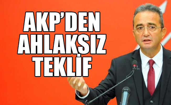 CHP'li Tezcan: Bize kirli bir pazarlık önerdiler