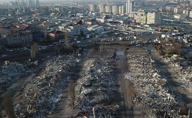 Olaylı yıkım sonrası Nakliyeciler Sitesi'nin son hali!