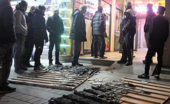 Bolu'da korkutan yangın