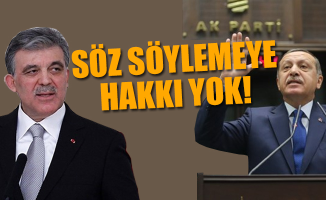 Erdoğan'dan AKP Grup Toplantısı'nda Gül'e sert sözler