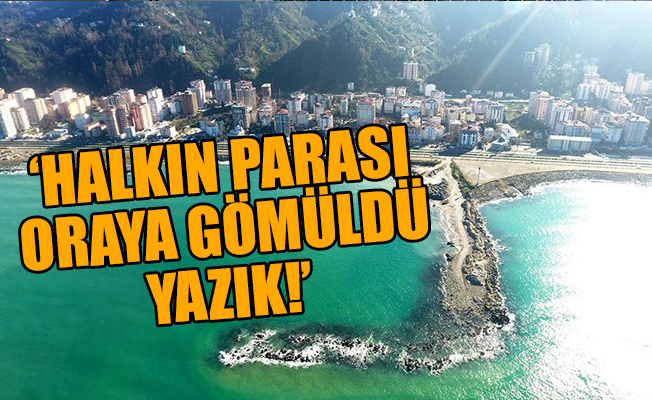 Yat limanı olacaktı, taşlar eridi!