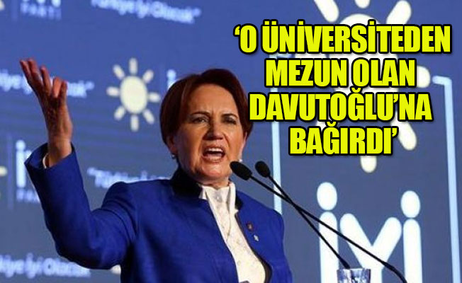Akşener: Erdoğan, Boğaziçi Üniversitesi'ne bağırmadı!
