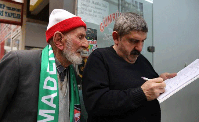 'Cerattepe Gazisi' 100 yaşındaki Ali amca direniyor