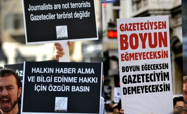 'OHAL Türkiyesi’nde 10 Ocak ‘işsiz ve tutuklu gazeteciler günü’ olarak tarihe geçmiştir!'
