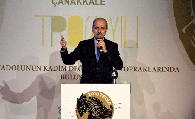 Bakan Kurtulmuş, '2018 Troia Yılı' tanıtımına katıldı