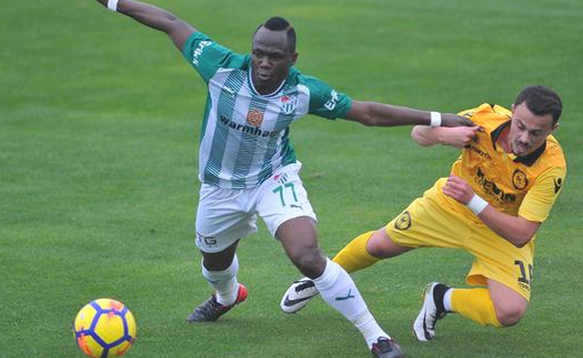 Bursaspor Kukesi'ye yenildi
