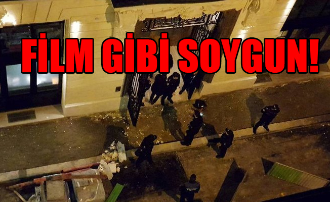 5 yıldızlı otelde 18 milyonluk silahlı soygun