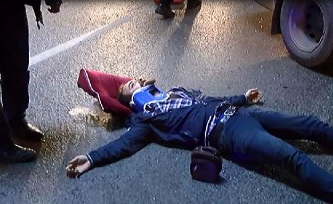 Topkapı Alt Geçidi'nde dehşet veren kaza!