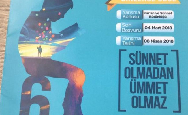 Milli Eğitim Bakanlığı 'Kuran ve sünnet bütünlüğü' yarışmasına sponsor oldu!