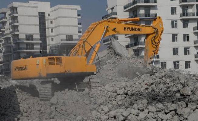 Kırklar Dağı'nda yıkım yeniden başladı