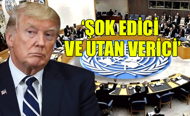 Trump'ın 'B.k çukuru' gafına BM'den çok sert tepki!