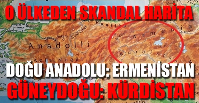 Kosova'da ders kitaplarındaki Türkiye haritası tartışma yarattı