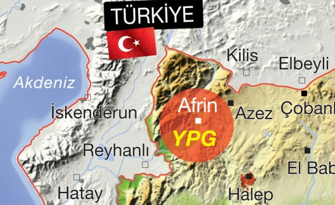 TSK, Afrin kuşatması için hazır durumda