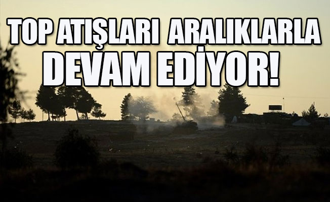 Hatay'dan Afrin'e top atışı yapılıyor!