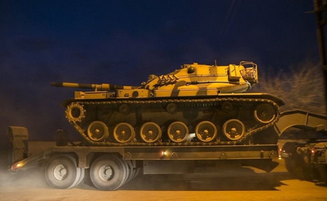 TSK’dan sınıra tank sevkıyatı