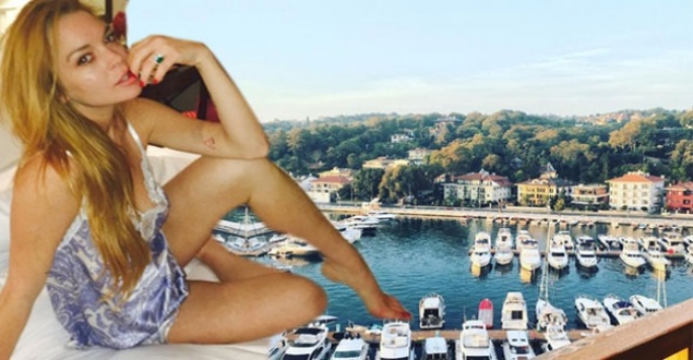 Lindsay Lohan, İstanbul'da