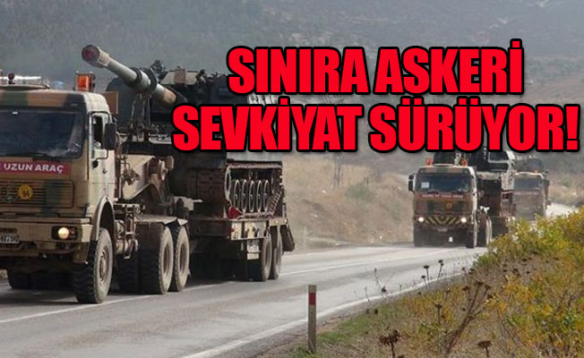 Zırhlı askeri araçlar Reyhanlı'dan geçiş yaptı!