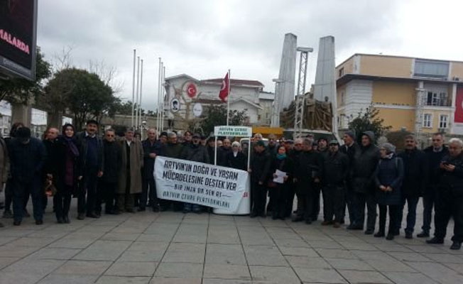 Artvin çevre platformu: Ülke ve çevre sevgisi gereği mücadele ediyoruz