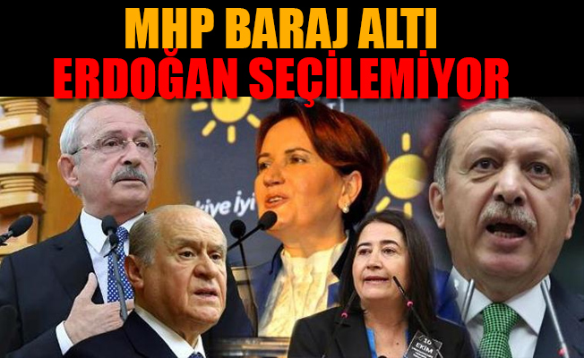 Son seçim anketinde Erdoğan ve Bahçeli'ye büyük şok!