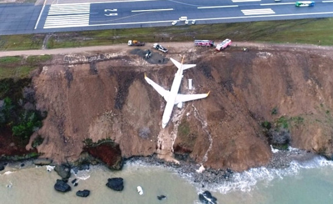 İşte Trabzon’da pistten çıkan uçağın pilotunun ifadesi