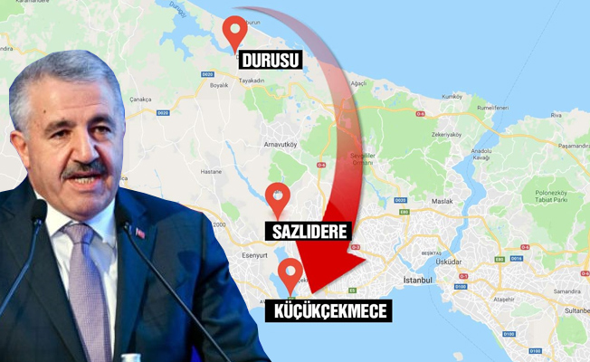 Kanal İstanbul’un güzergahı belli oldu