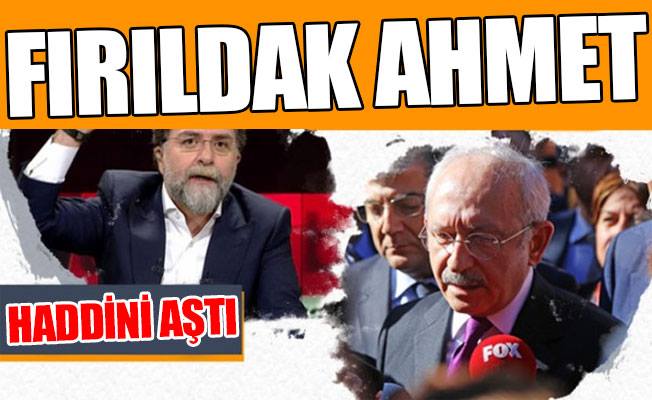 Hürriyet yazarı Ahmet Hakan bu sefer haddini fazlasıyla aştı