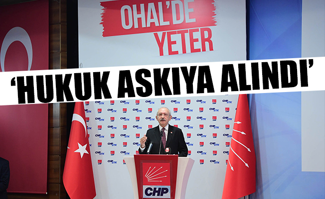 Kılıçdaroğlu: Yargı tümüyle iflas etmiştir