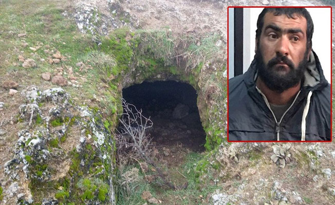 Anne ve babasını öldüren cani mağarada yakalandı!