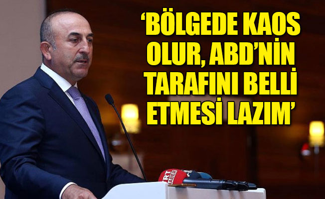Bakan Çavuşoğlu'ndan ABD'ye YPG tepkisi!