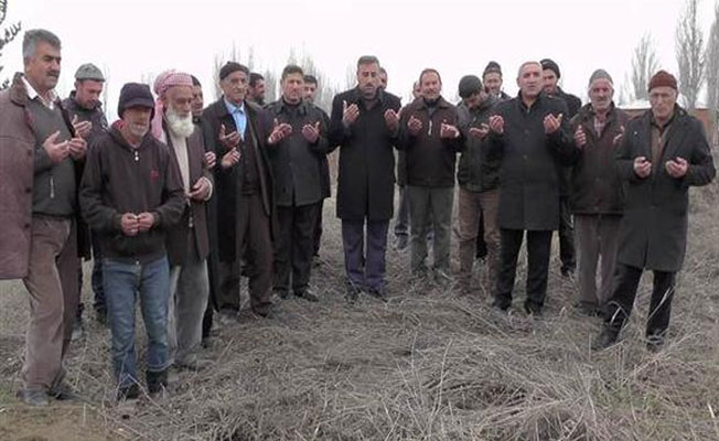 Yağmur duasında sonra bu kez ’kar duası’na çıktılar