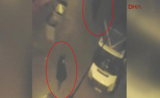 Sokağı çekerken bilmeden cinayeti kaydetti!