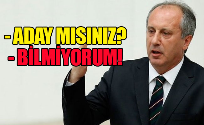 Muharrem İnce genel başkanlığa aday mı oluyor?