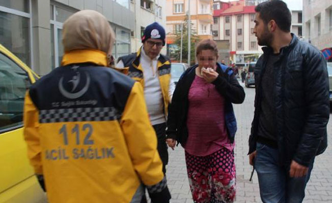 7 aylık hamile eşe 'Dışarda ne işin var' dayağı